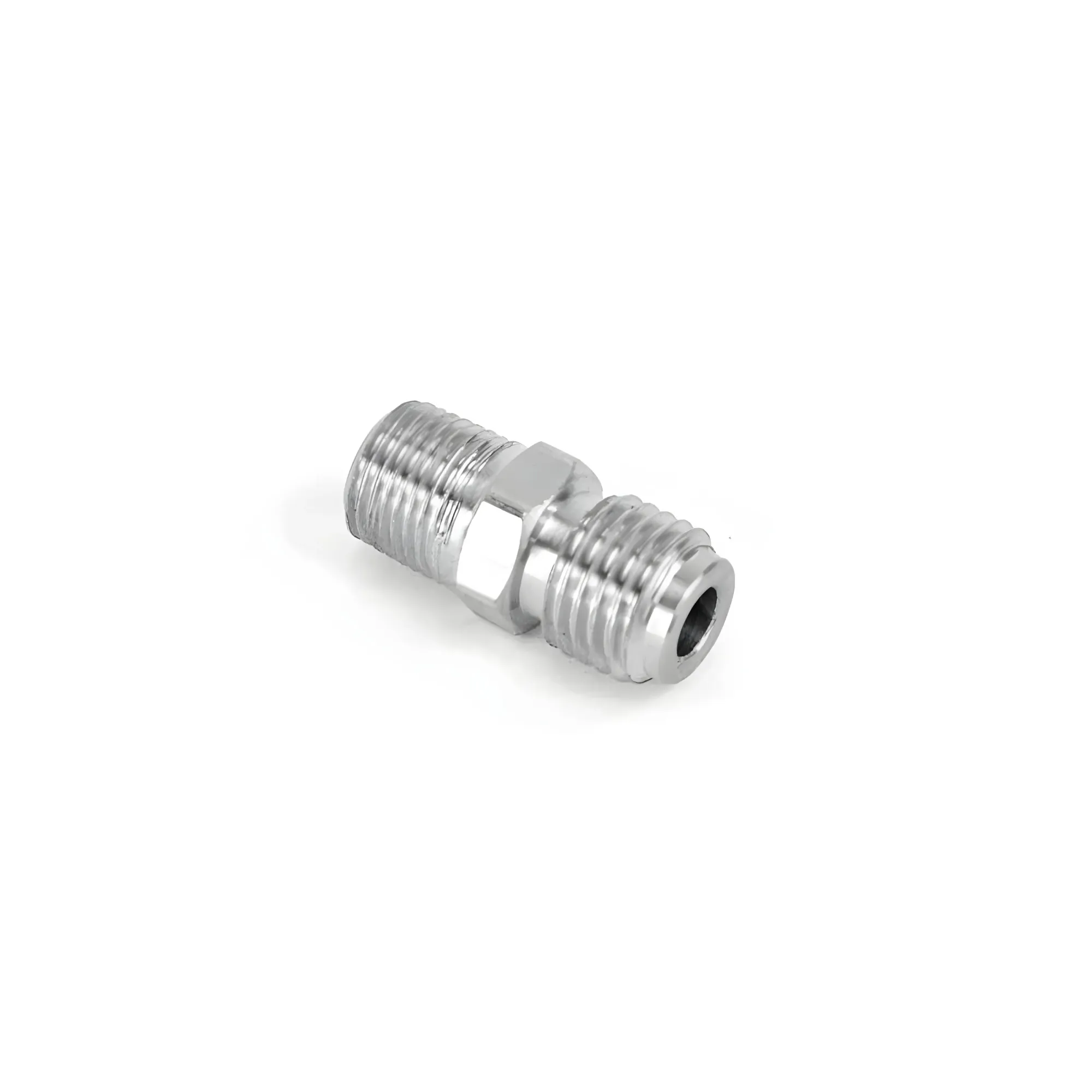 Nitrous Outlet 1/8" NPT x 4AN Straight Jet Fitting - Male/Male