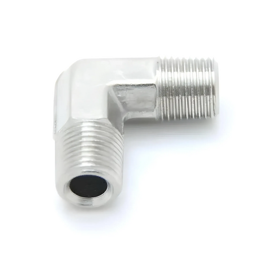 Nitrous Outlet 1/8" NPT x 1/8" NPT 90 Degree Fitting - Male/Male