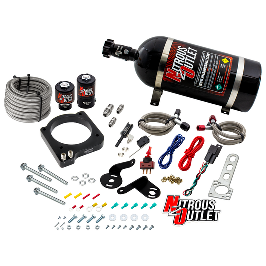 Nitrous Outlet Dodge 2015-2023 6.2L Hemi Hellcat /Challenger/Charger/Red Eye/Demon/2018-2021 Track Hawk Plate System - Gas...
