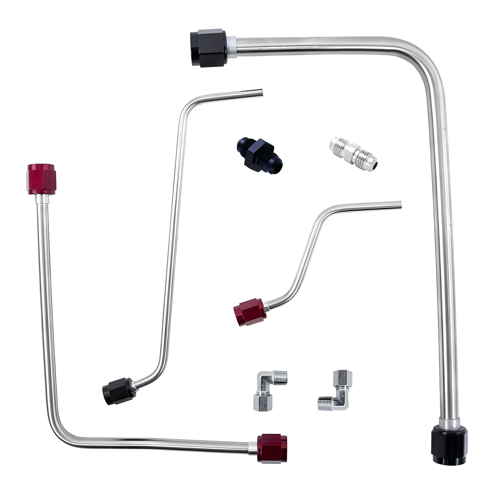 Nitrous Outlet Cadillac 2016-2019 CTS-V3 83mm & 103mm LT4 Throttle Body Hard-line Kit - Solenoids To Plate