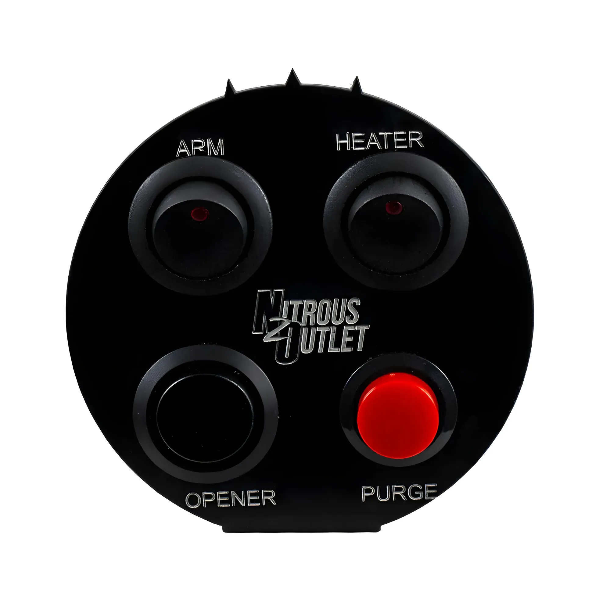 Nitrous Outlet Ford 1998-2004 Mustang/2005-2010 Dodge Viper/2014-2019 300 SRT8 Cup Holder Switch Panel - System Arm/Purge/...