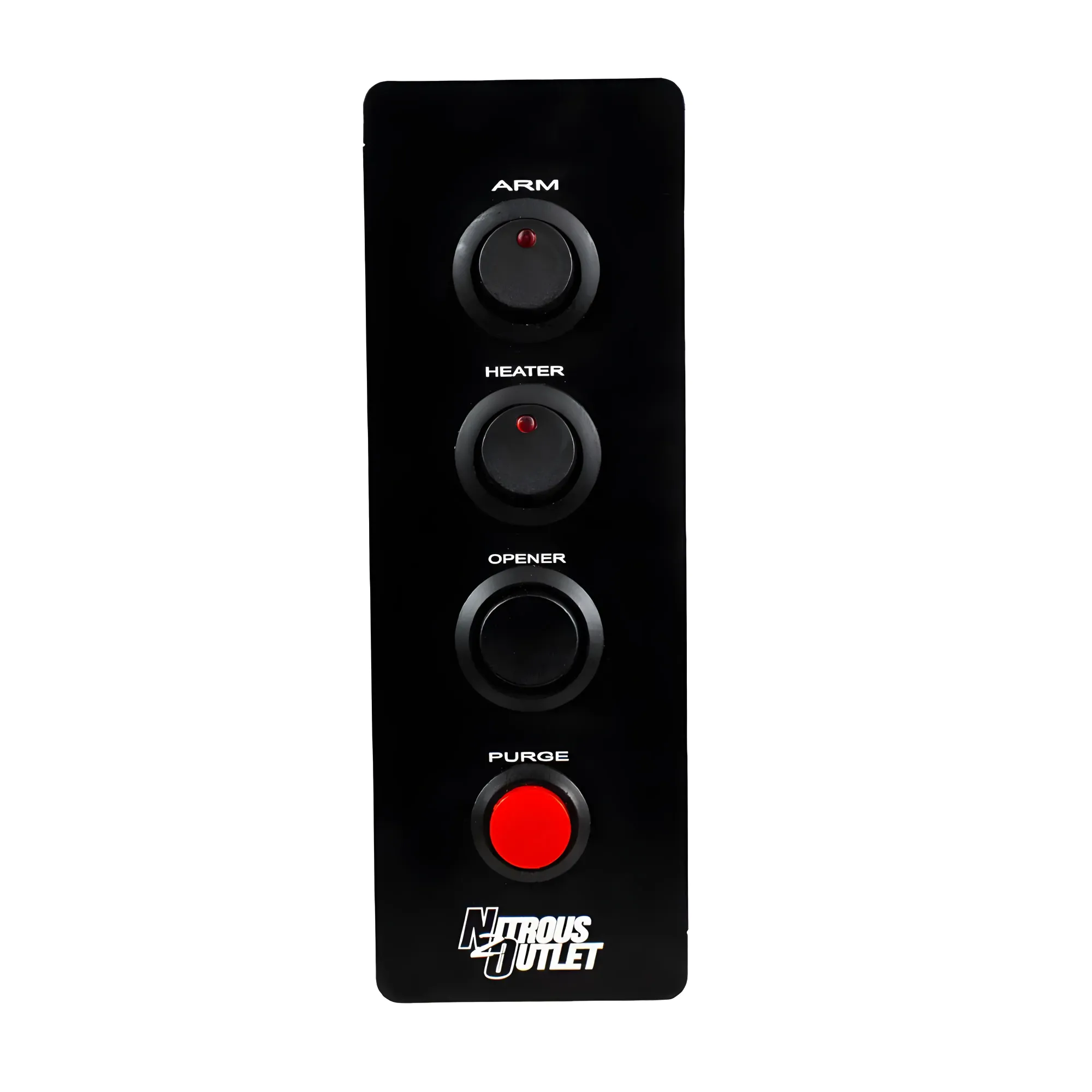 Nitrous Outlet Jeep 2006-2010 Grand Cherokee SRT-8 Console Switch Panel - System Arm/Purge/Bottle Heater/Remote Opener