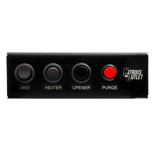 Nitrous Outlet GM 2014-2019 Corvette C7 Hidden In-Dash Switch Panel - System Arm/Purge/Bottle Heater/Remote Opener (Mounts...