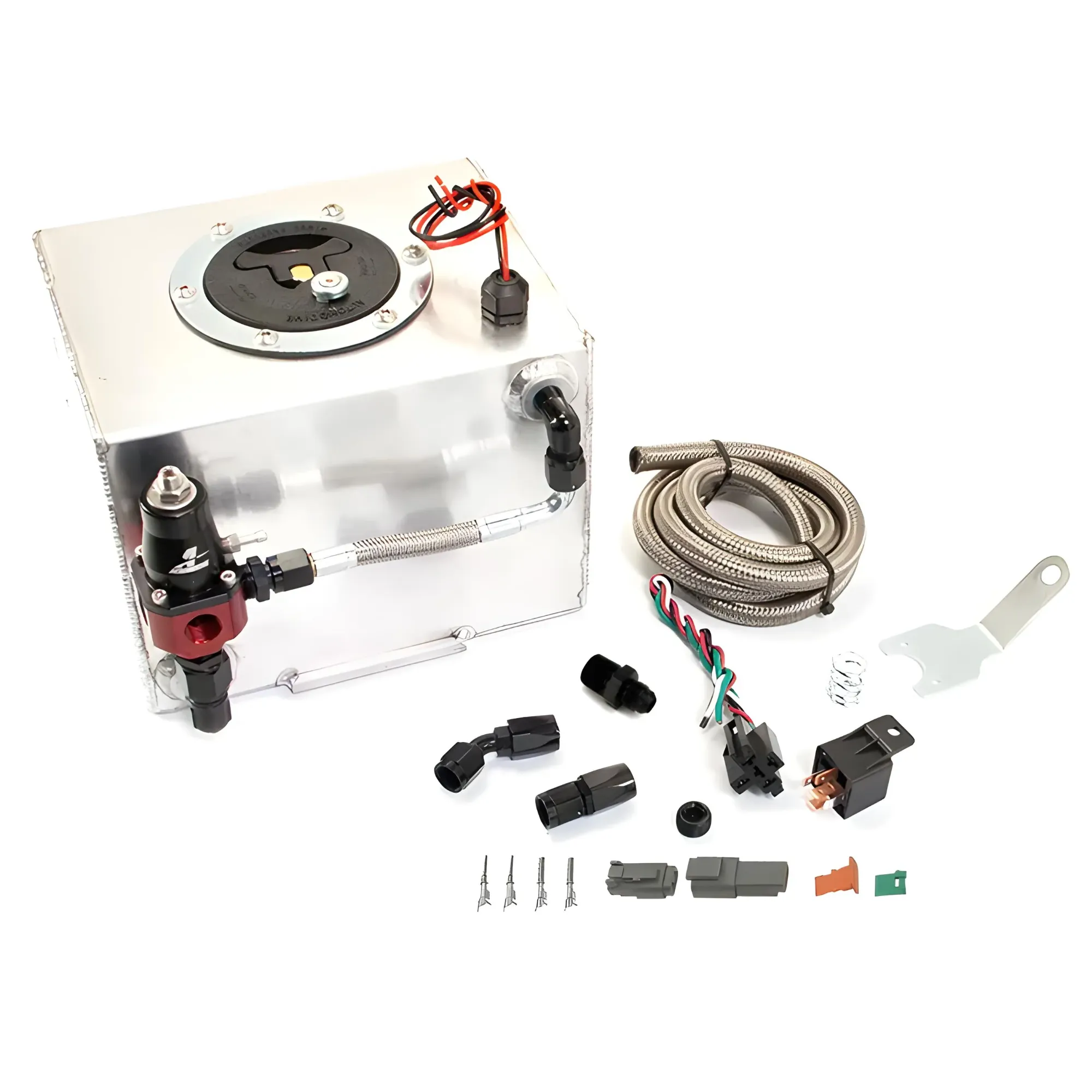 Nitrous Outlet Ford 1987-2004 Mustang Battery Relocate Dedicated Fuel System (Gas/E85)