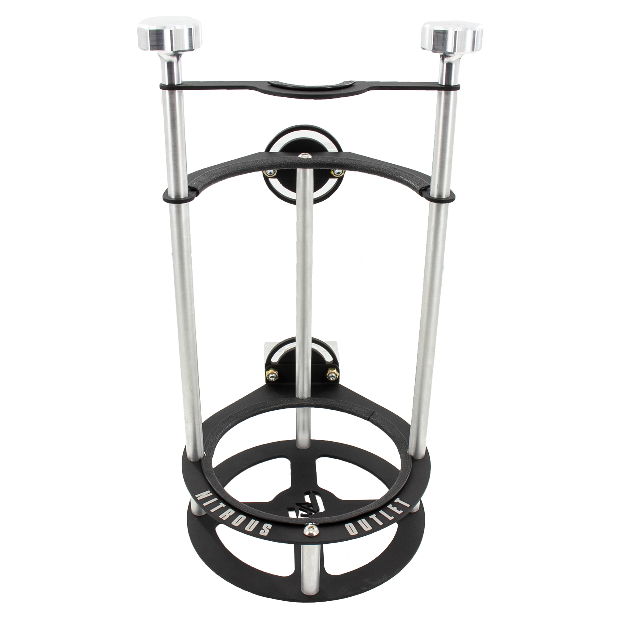 Nitrous Outlet Race-Light Single 10lb Bottle Bracket with Roll Bar Mount - 1-1/2" Bar