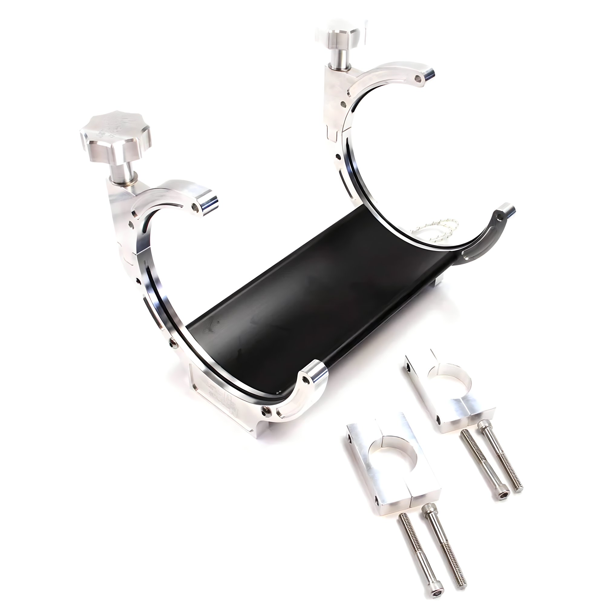 Nitrous Outlet Billet Bar Mount Automatic Heated Bottle Bracket - 1-3/4" Bar/6AN