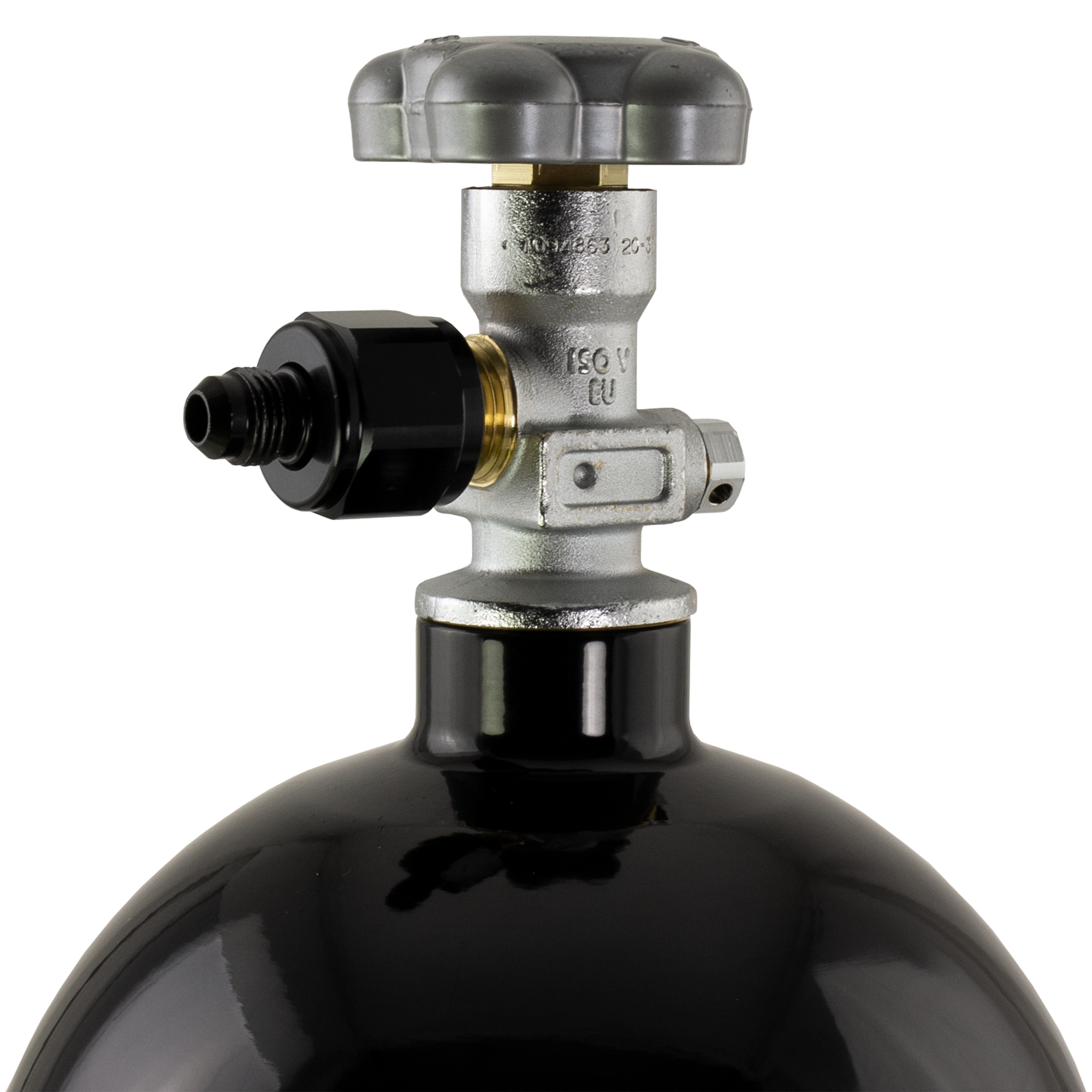 Nitrous Outlet X-Series 6AN Bottle Valve Nipple - CGA 326