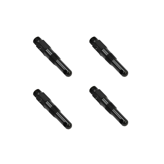Nitrous Outlet 1/8" NPT Dry Nitrous Nozzle - 4 Pack/90 Degree Discharge/Aluminum