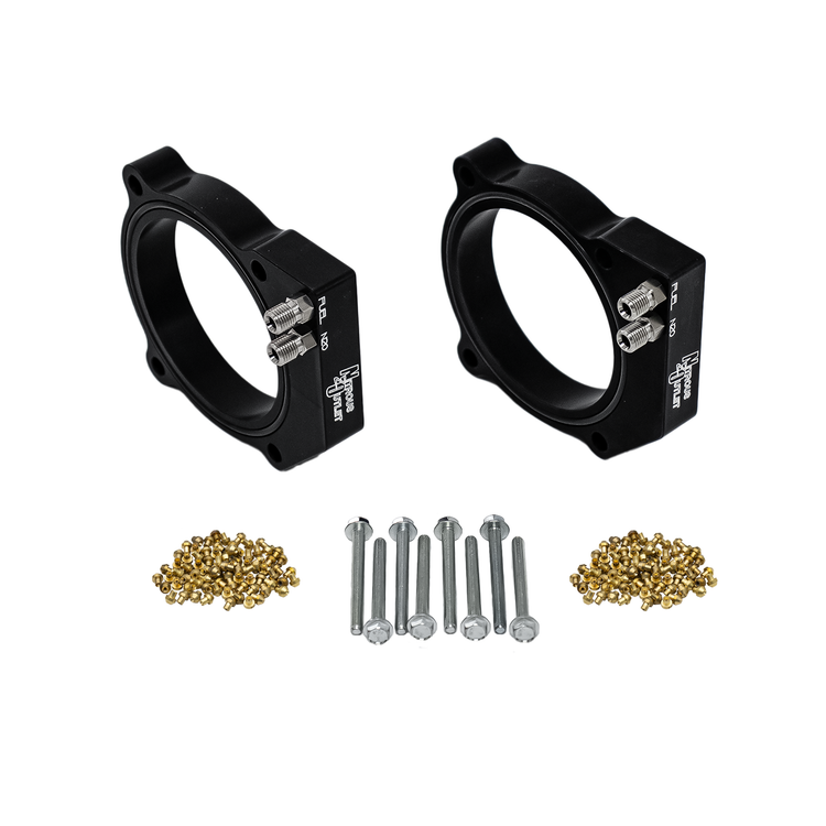 Nitrous Outlet Ford 2024-2026 Mustang GT Dual Throttle Body Plate Conversion (50-200HP)