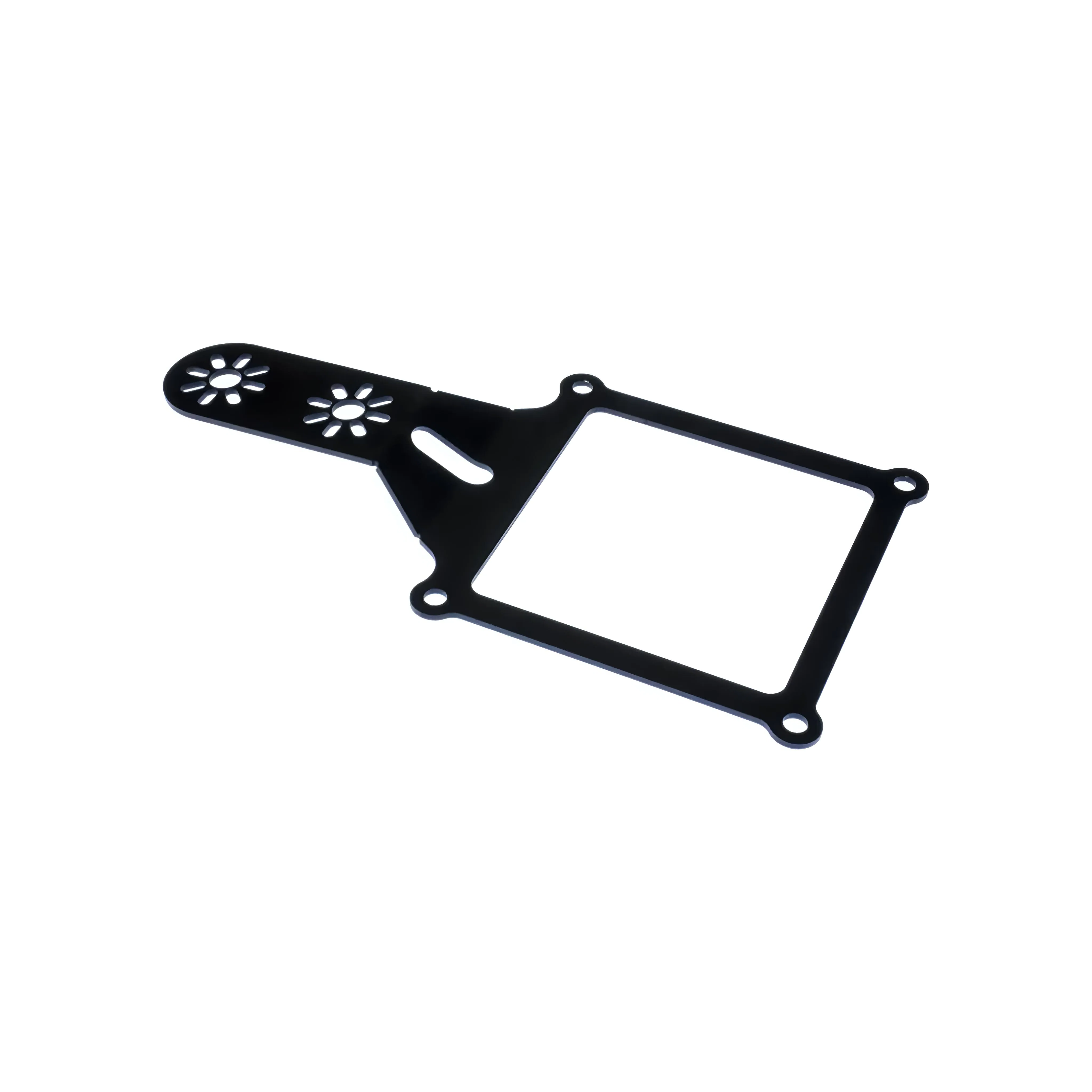 Nitrous Outlet 4500 Flange Shallow Break 2 Solenoid Bracket - Back Center Solenoid Location