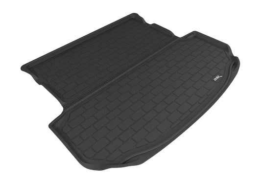 Black 3D MAXpider Kagu cargo liner for 2016-2020 Kia Sorento 5-seat rubber floor mats, custom-fit protection.