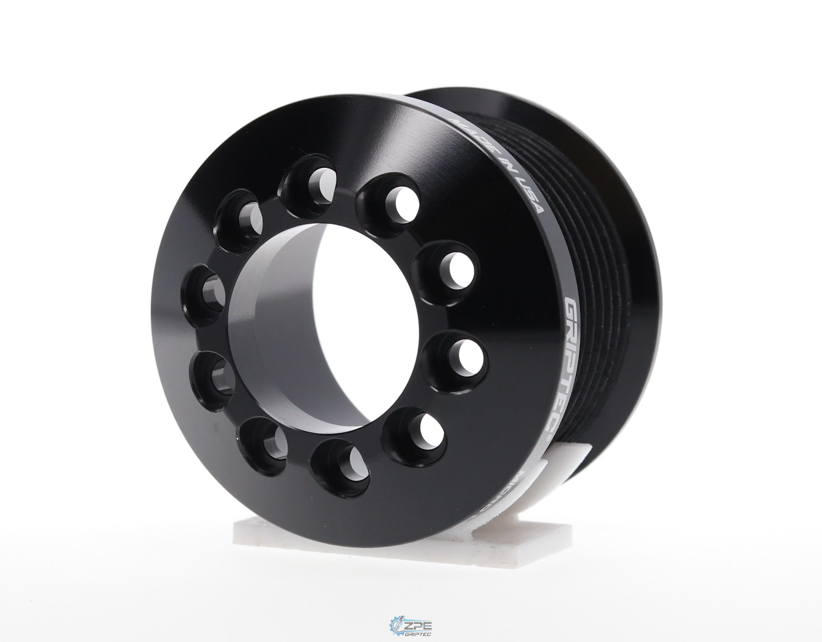 2.25" 8 Rib ZPE GripTec® 2pc MKII LT4 L3V Black Pulley Only