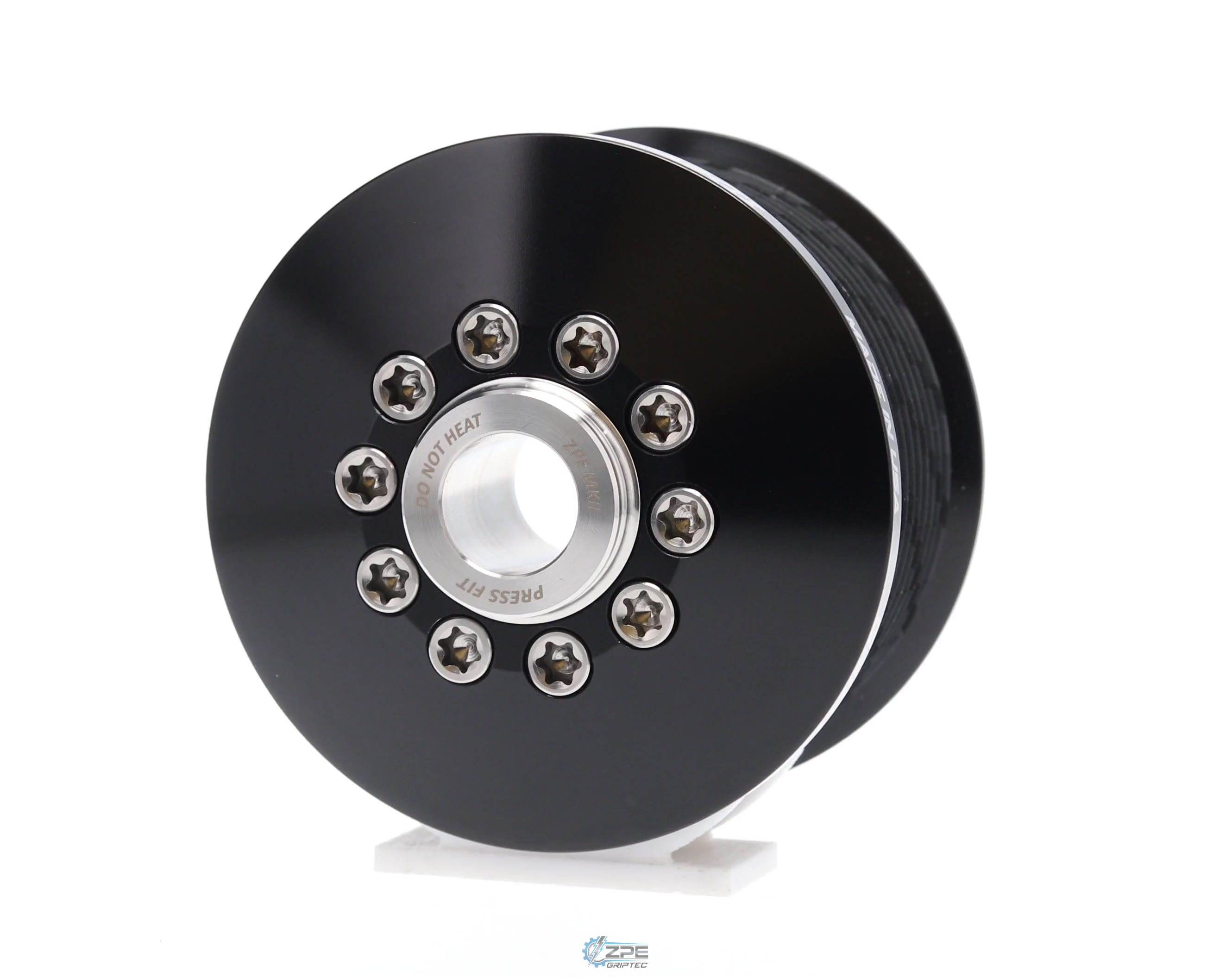 3.10" 11 Rib ZPE GripTec® 2pc MKII LS9 L2V Black Pulley & Hub Kit