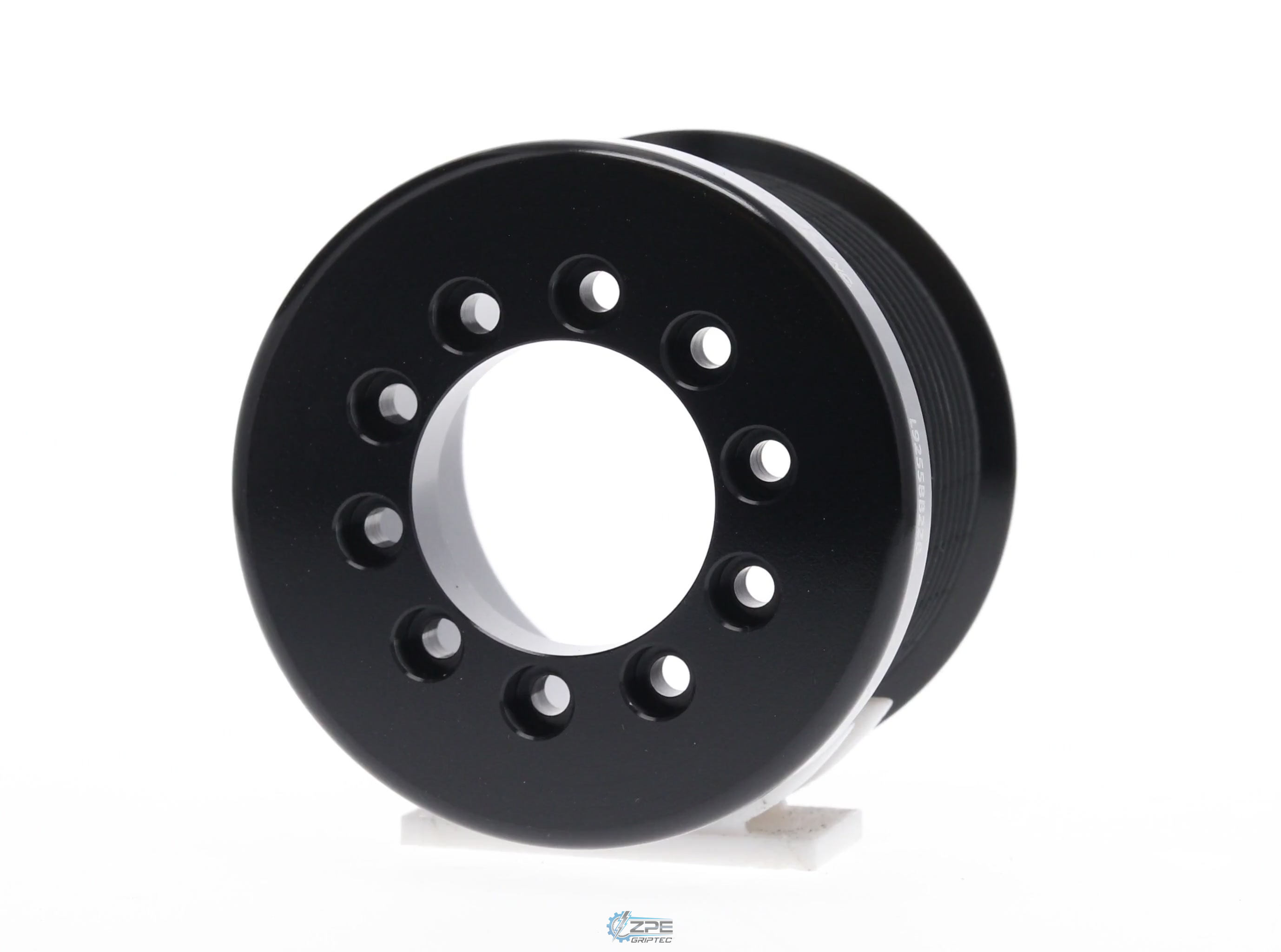 2.55" 11 Rib ZPE GripTec® 2pc LPE LS9 L2 Black Pulley Only