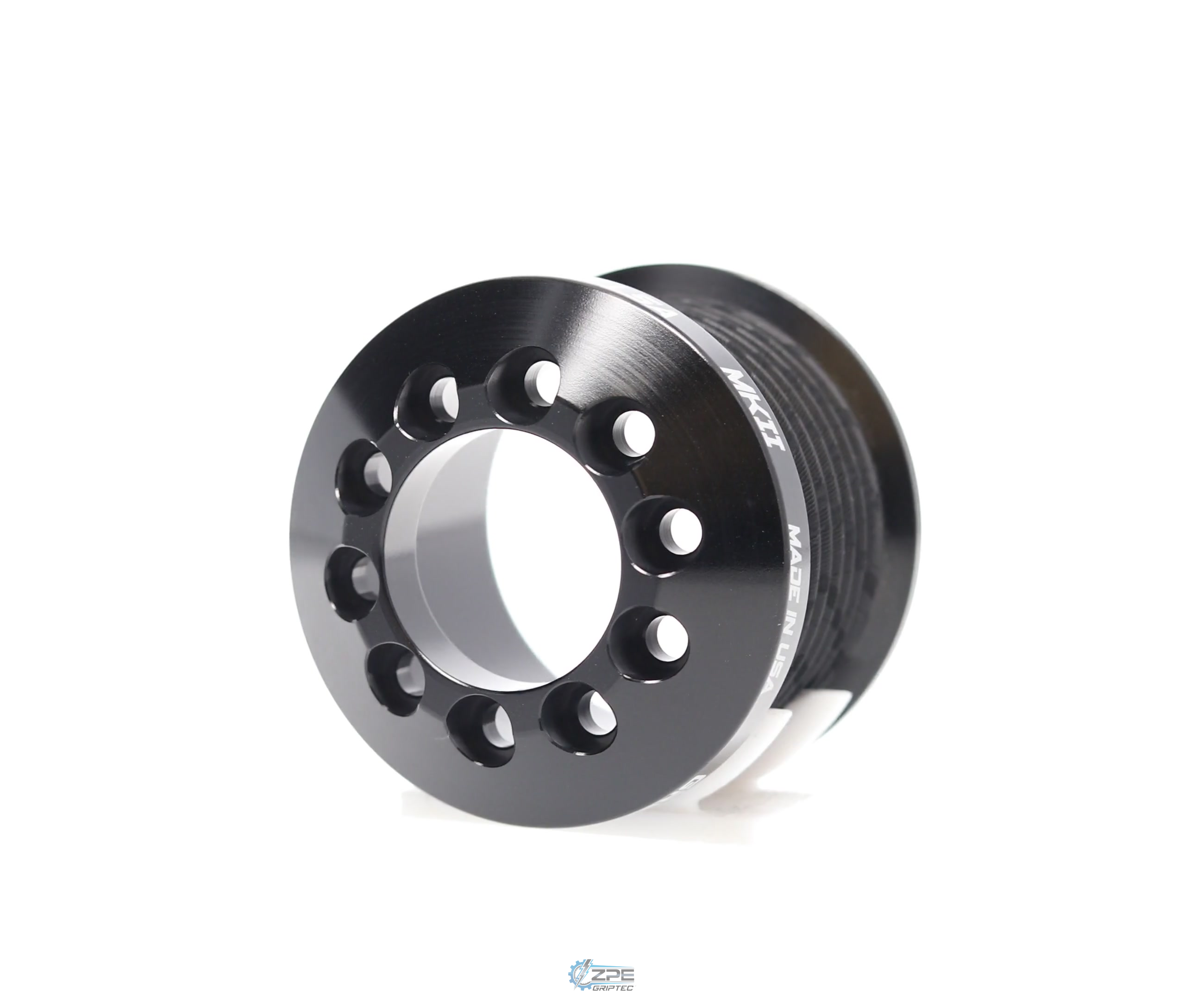 2.175" 8 Rib ZPE GripTec® 2pc MKII LSA L3V Black Pulley Only