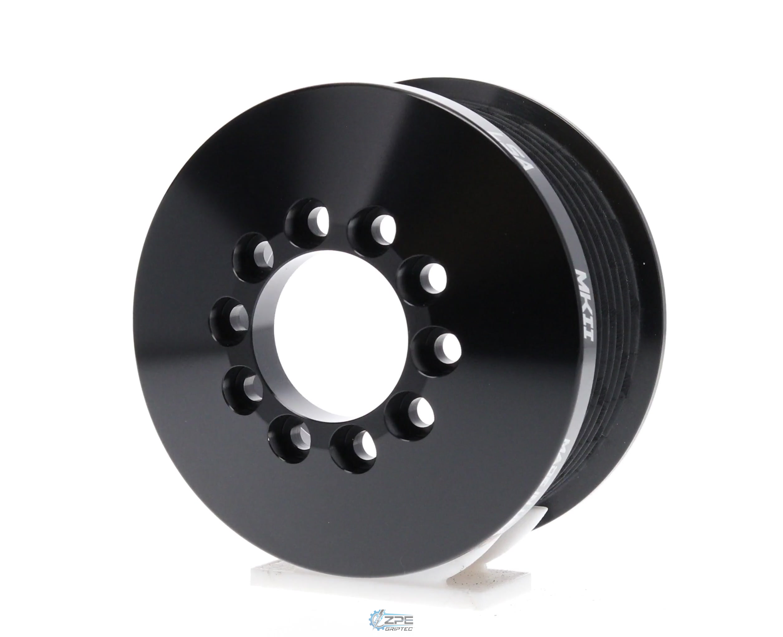 3.10" 8 Rib ZPE GripTec® 2pc MKII LSA L2V Black Pulley Only