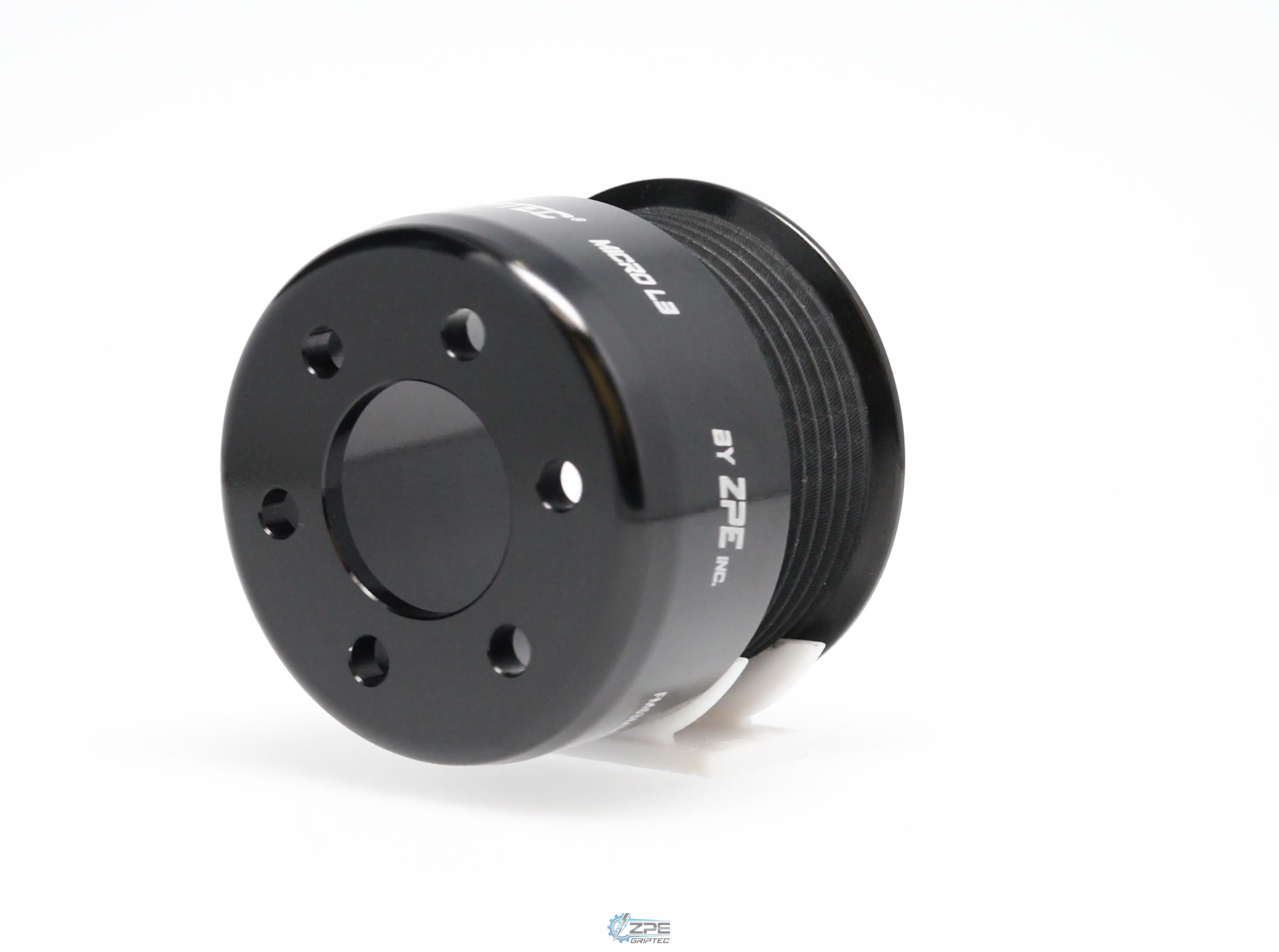 63mm 6 Rib ZPE GripTec® 2pc FMS Ford-Roush TVS L3 Black Pulley Only
