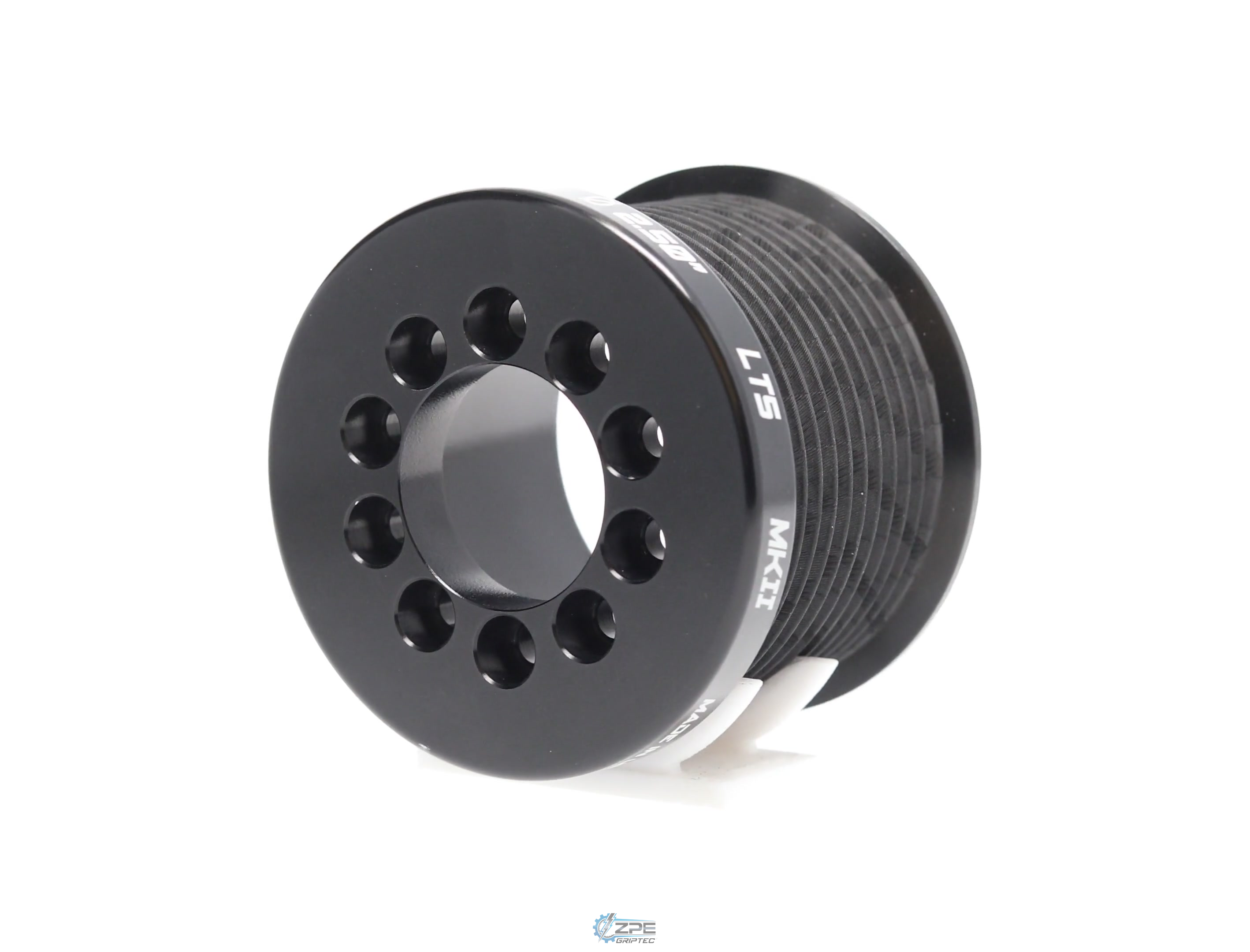 2.50" 11 Rib ZPE GripTec® 2pc MKII LT5 L2V Black Pulley Only
