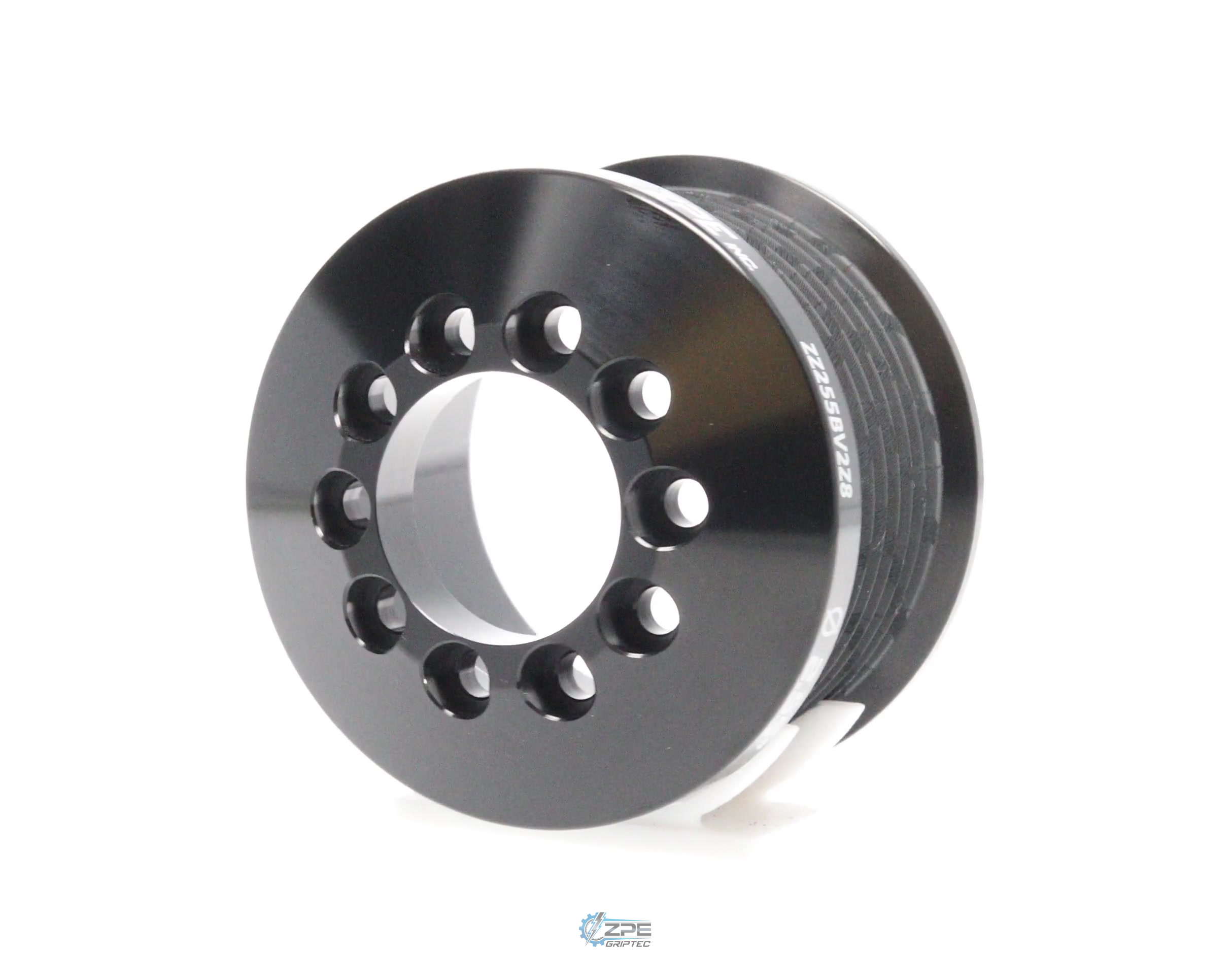 2.55" 8 Rib ZPE GripTec® 2pc MKII LSA L2V Black Pulley Only