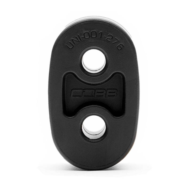 COBB Universal Silicone Exhaust Hanger bracket, 15mm x 35mm, flexible silicone material for secure exhaust system support