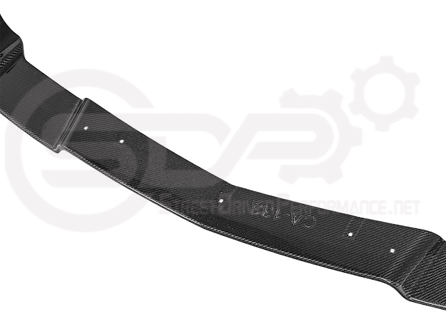 2005-2013 C6 Corvette - 427 /Grand Sport / Z06 / ZR1 | ZRA1 Style Front Splitter Lip Ground Effects (Carbon Fiber or Primer Black)