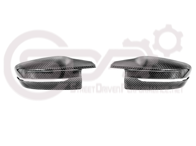 2021-UP BMW G87 M2 G80 M3 G82 M4 | FACTORY STYLE DRY CARBON FIBER MIRROR CAP REPLACEMENT PAIR