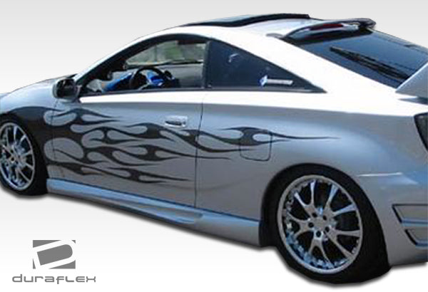 2000-2005 Toyota Celica Duraflex Type K Side Skirts Rocker Panels - 2 Piece
