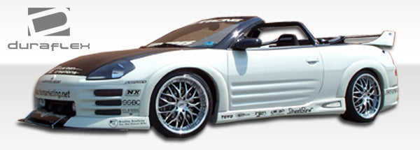 2000-2005 Mitsubishi Eclipse Duraflex Shine Fender Flares - 4 Piece