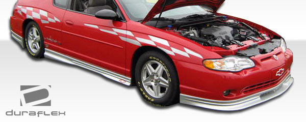 2000-2005 Chevrolet Monte Carlo Duraflex Racer Front Lip Under Spoiler Air Dam - 1 Piece