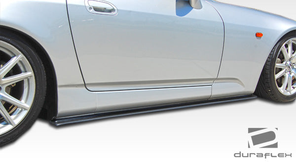 2000-2009 Honda S2000 Duraflex A-Sport Side Skirt Splitters - 2 Piece