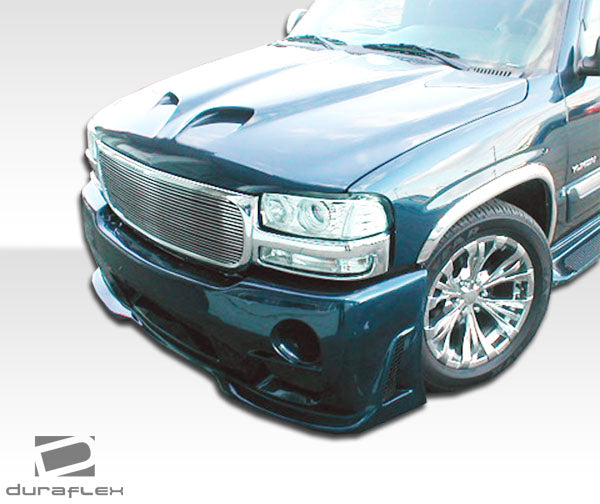 2000-2006 GMC Yukon 1999-2006 Sierra Duraflex Platinum Front Bumper Cover - 1 Piece