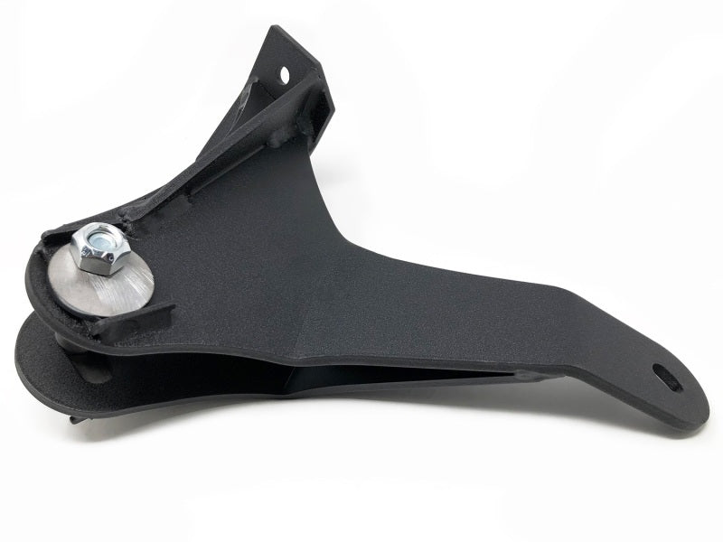 Tuff Country Ford F-250 2000-2004 4WD track bar bracket with 5-inch drop for suspension upgrade, shown mounted on vehicle frame.