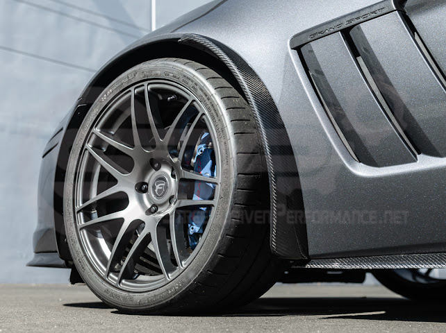 2005-2013 Chevrolet Corvette C6 |Z06 ZR1 STYLE CARBON FIBER Front & Rear Splash Guard Mud Flaps