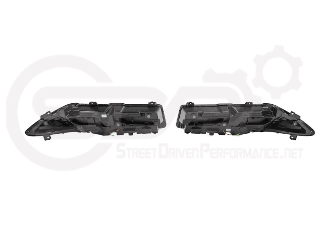 2020-Up Chevrolet Corvette C8 | Euro Style Sequential Signal LED Rear Taillights Pair (Clear or Smoke Lenses)