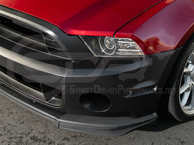 2010-2014 MUSTANG S197 | GT500 STYLE FRONT BUMPER COVER UPPER LOWER GRILLE LIP SPLITTER