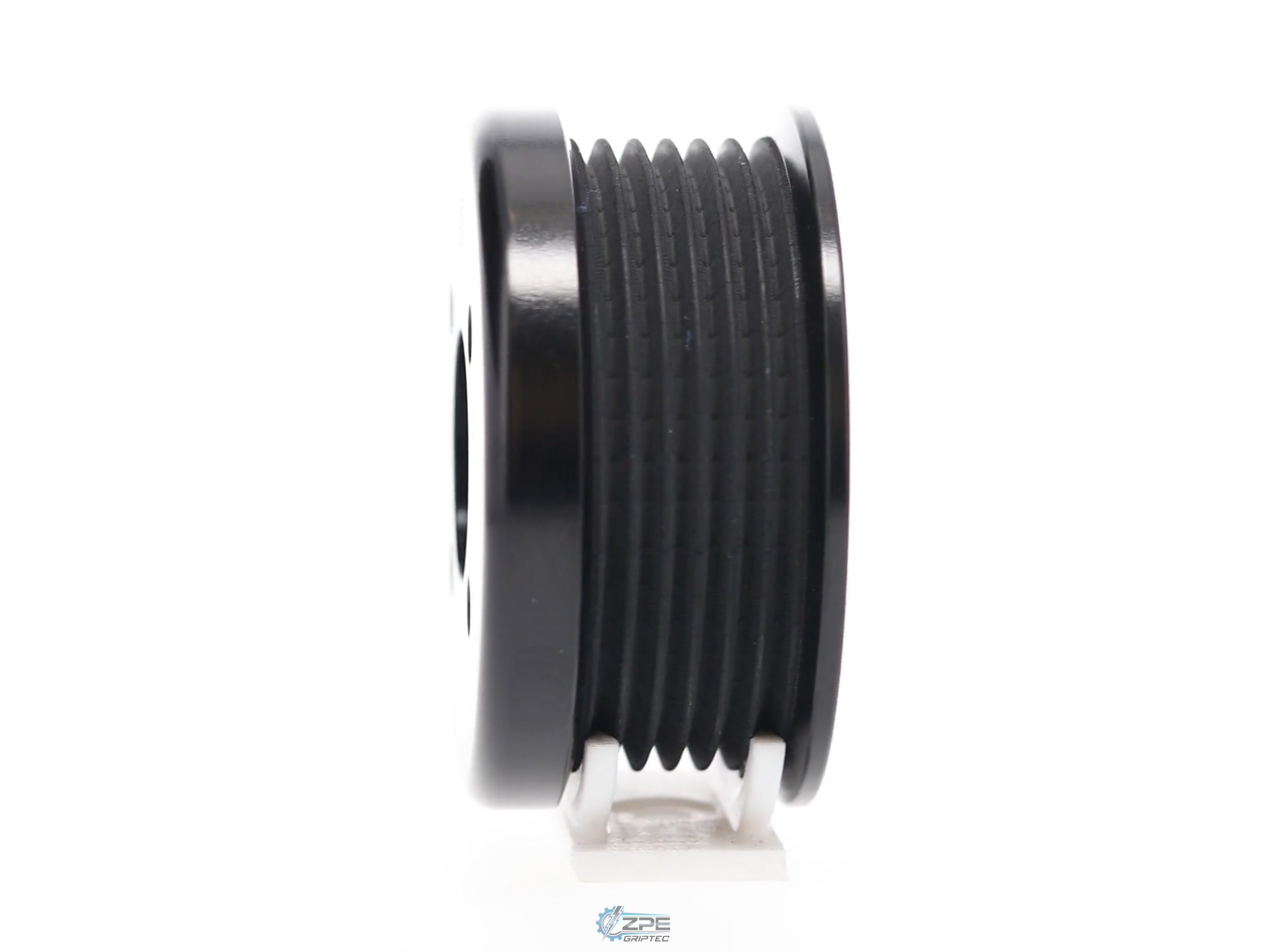 2.75" 6 Rib ZPE GripTec® 2pc Magnuson Heartbeat TVS L3 Black Pulley Only