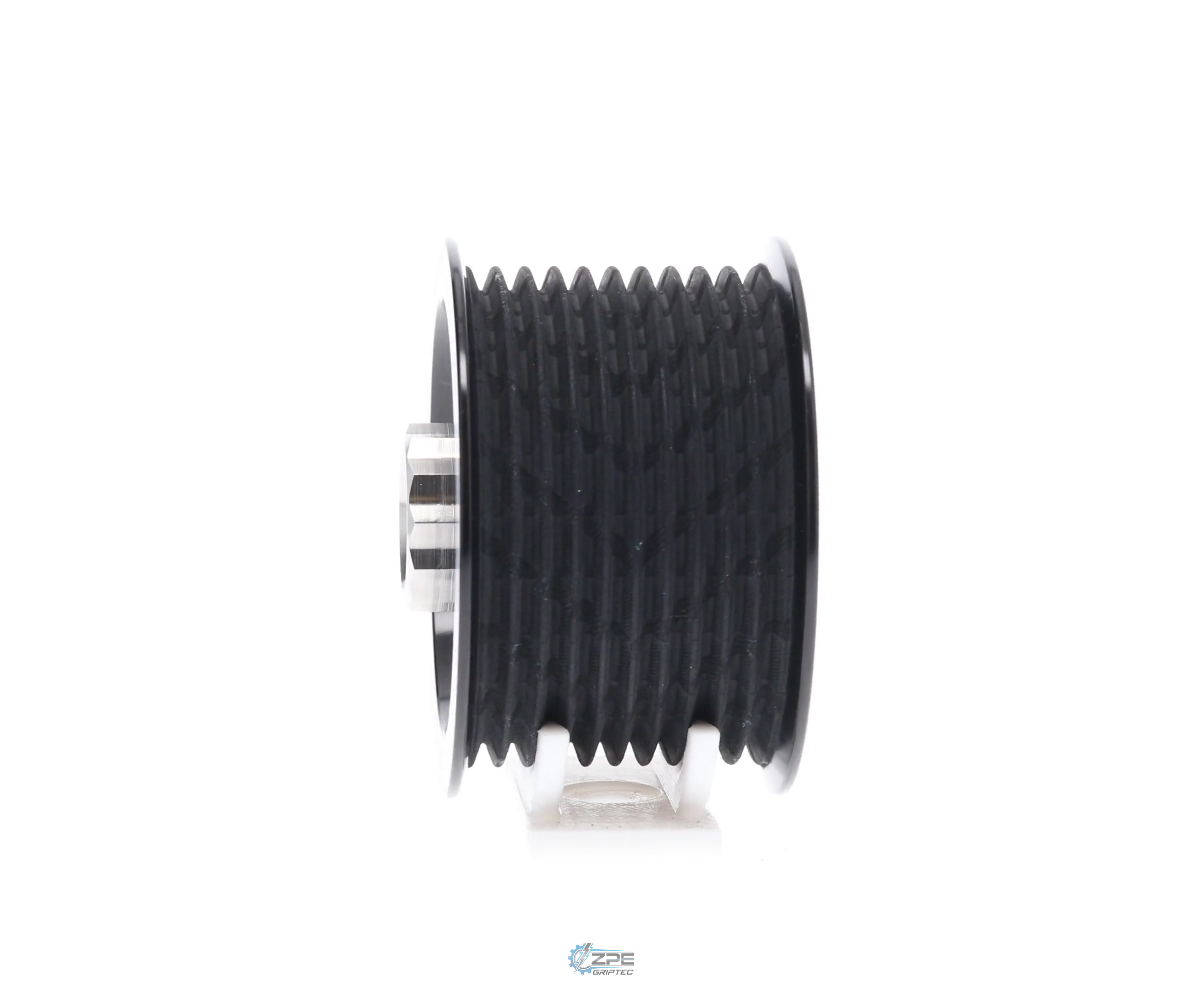 2.40" 10 Rib ZPE GripTec® 2pc HellCat L3V Black Pulley & Hub Kit