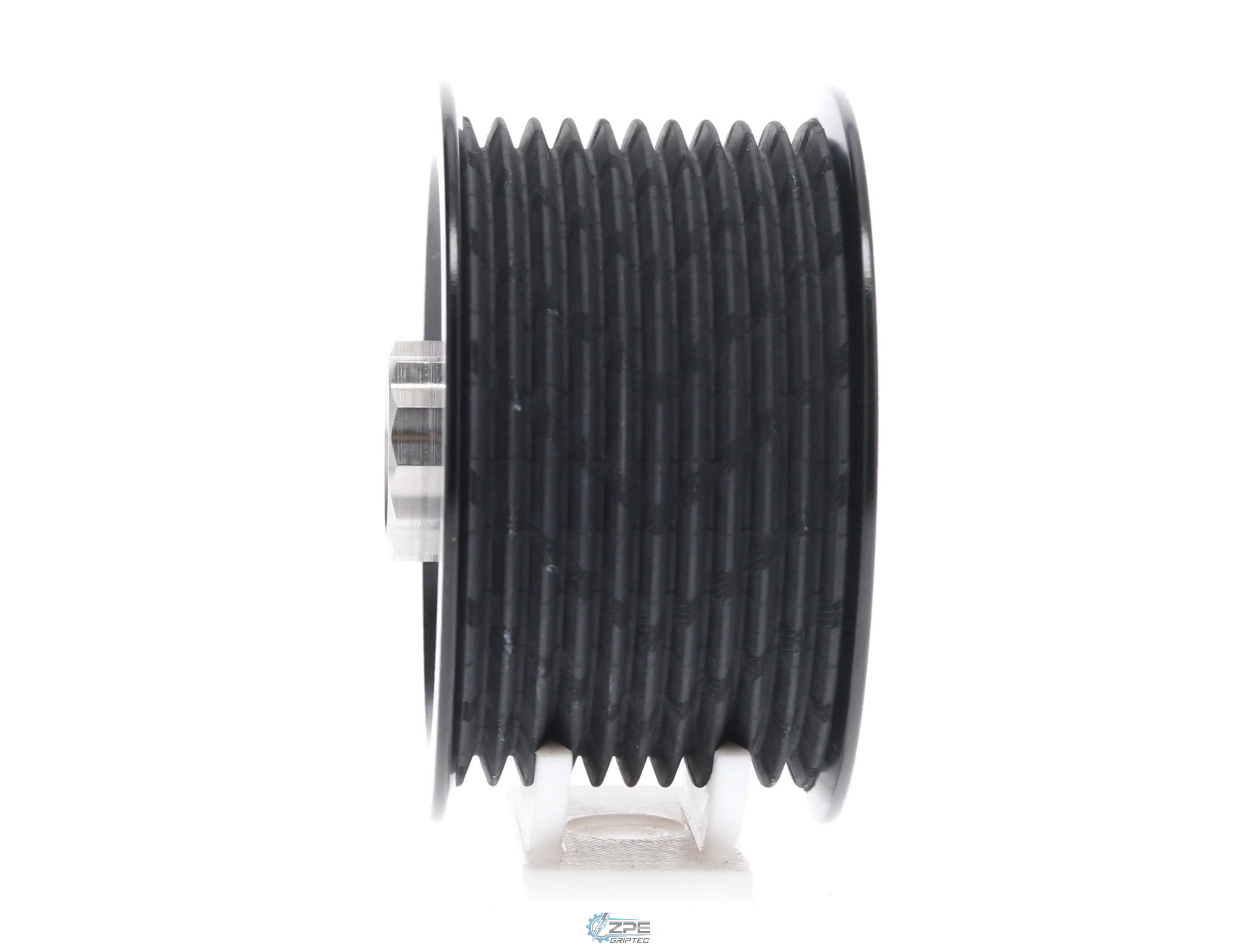 2.72" 10 Rib ZPE GripTec® 2pc HellCat L2V Black Pulley & Hub Kit
