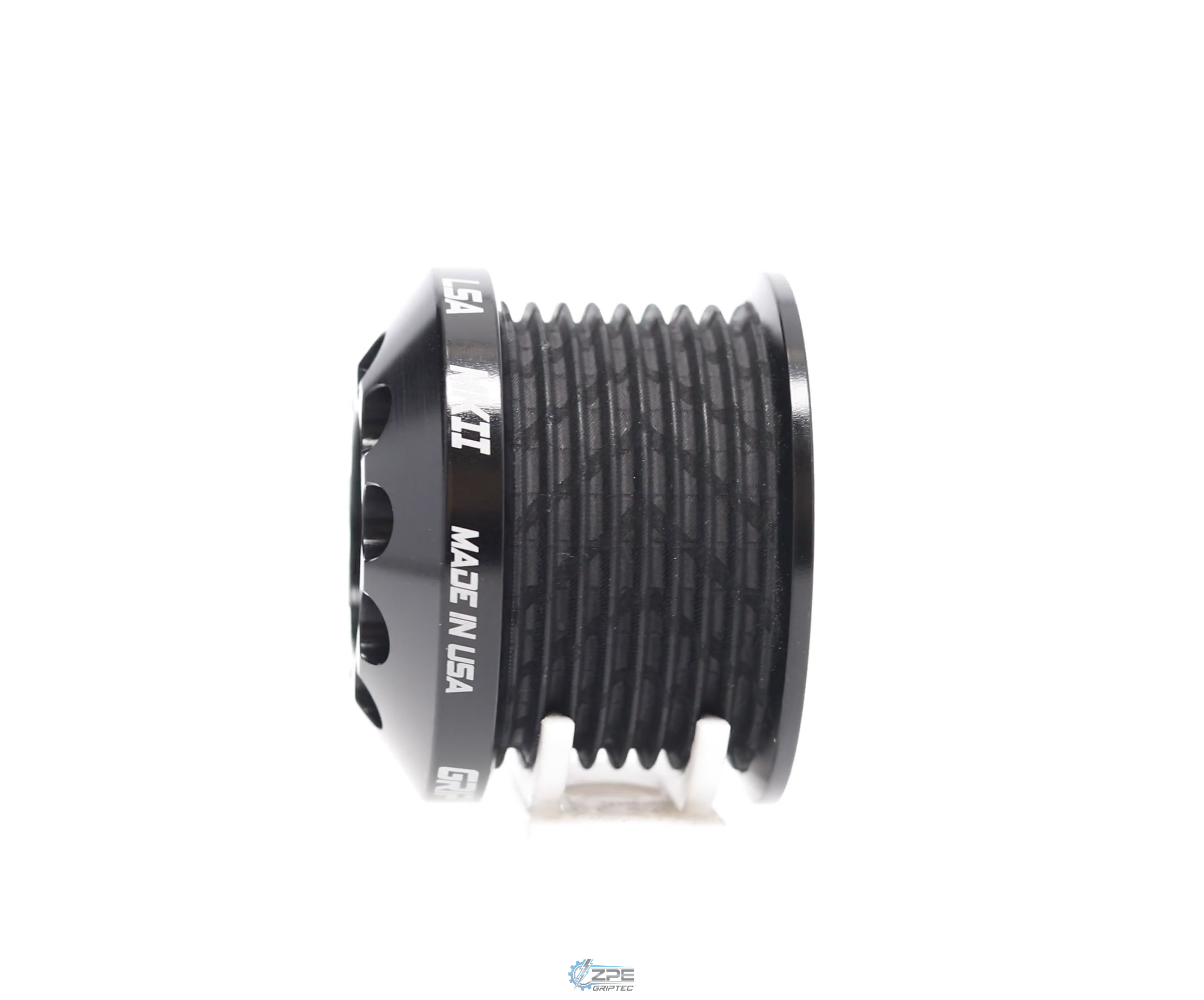 2.175" 8 Rib ZPE GripTec® 2pc MKII LSA L3V Black Pulley Only