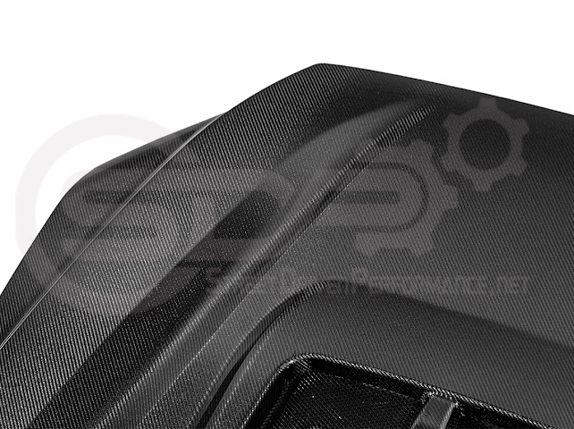 2022-UP TOYOTA TUNDRA | SDP CARBON FIBER FRONT VENTED HOOD WITH SIDE VENTS