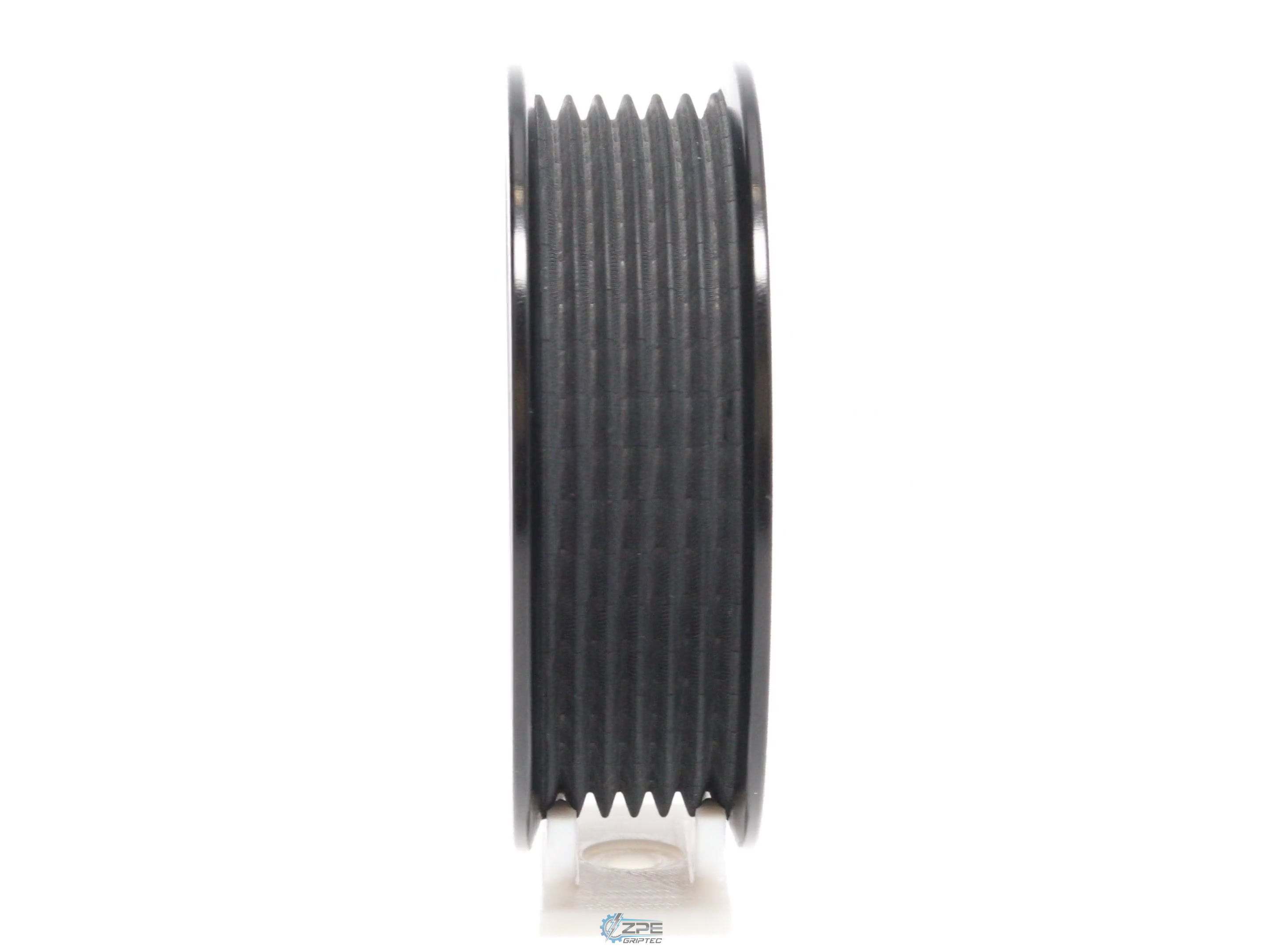 3.47" 6 Rib ZPE GripTec® 2pc Vortech YSi/JT/V3 L3 Black Pulley Only