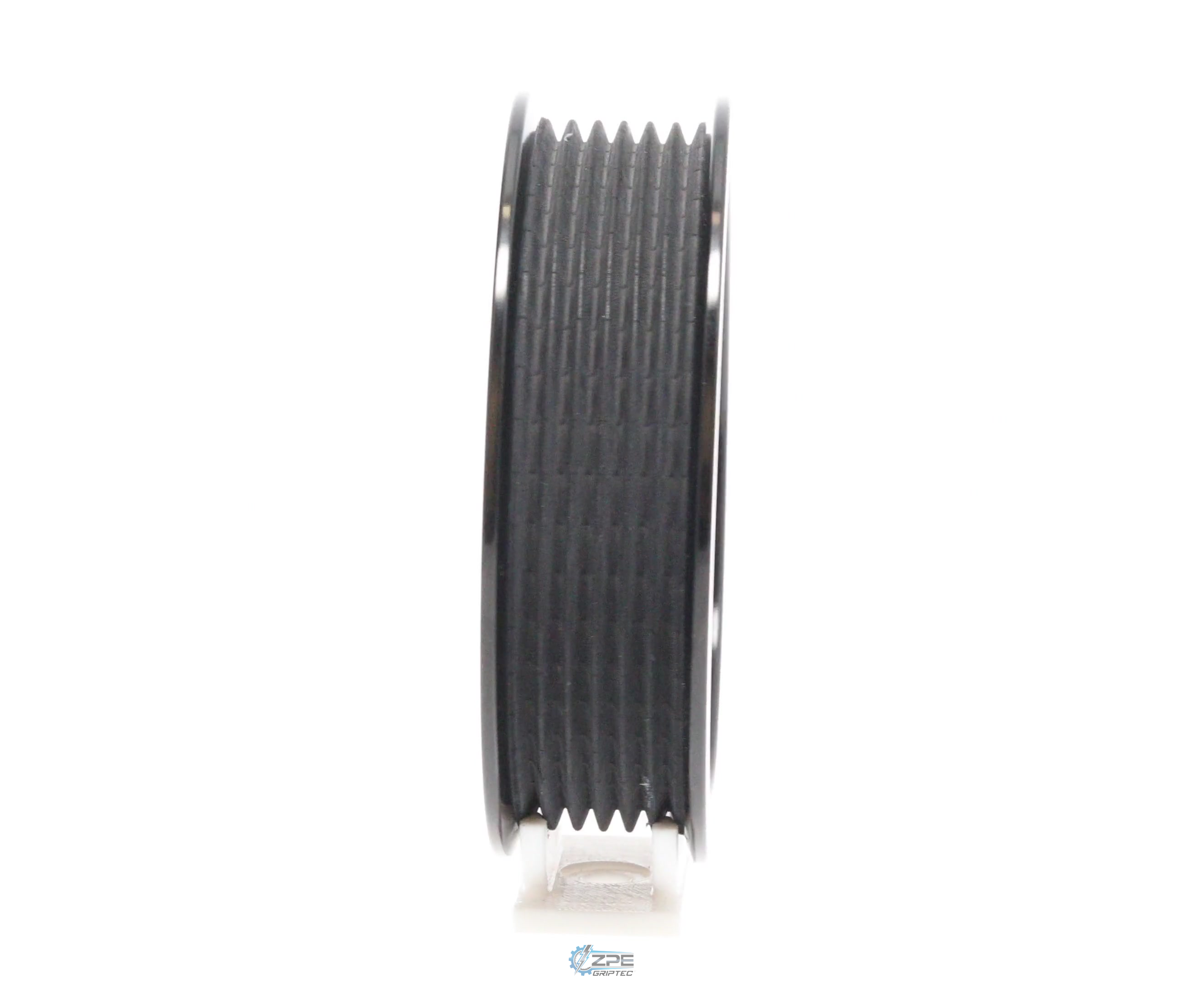 3.85" 6 Rib ZPE GripTec® 2pc Vortech YSi/JT/V3 L3 Black Pulley Only