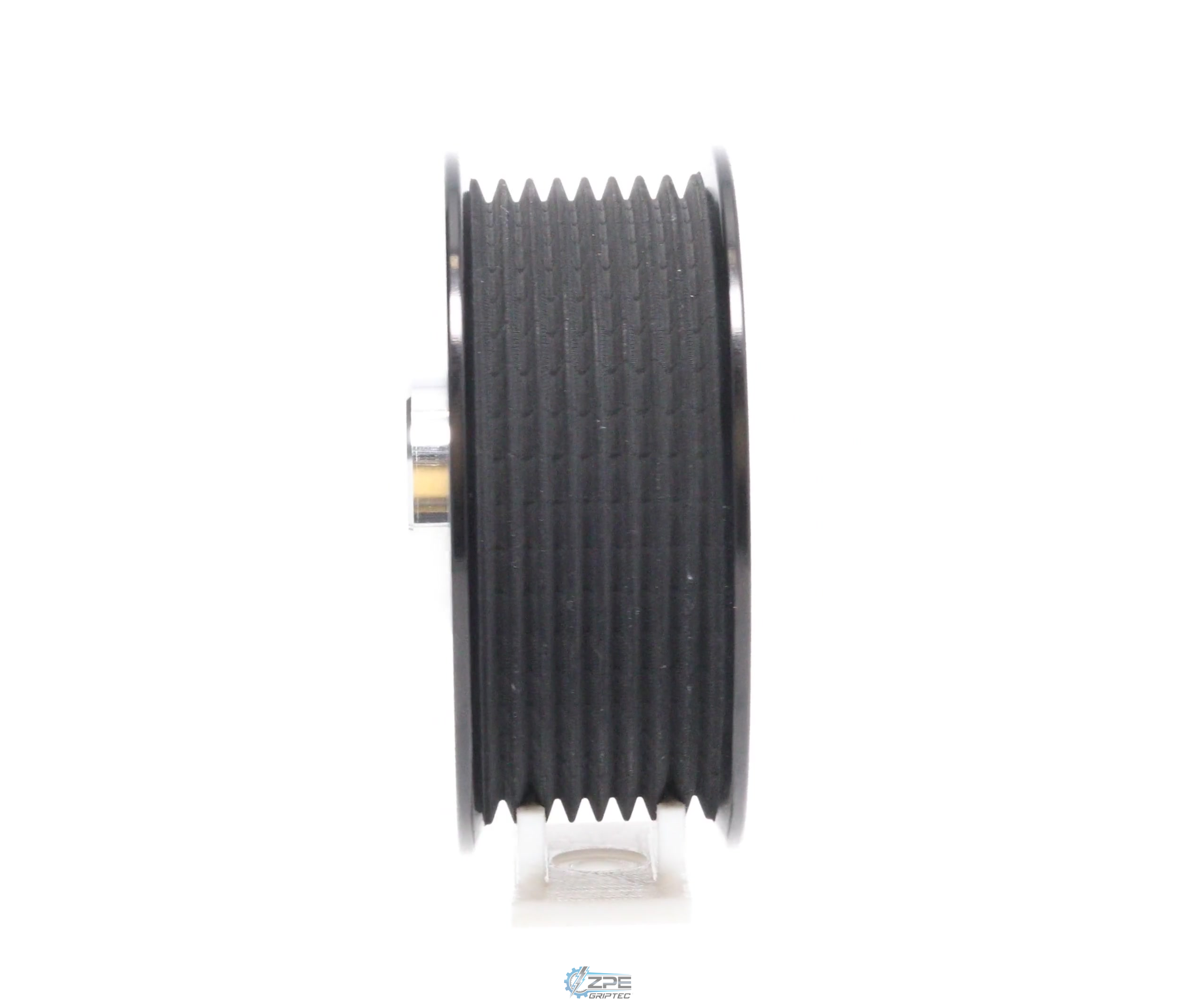 3.30" 8 Rib ZPE GripTec® 2pc Vortech YSi/JT/V3 L3 Black Pulley & Hub Kit