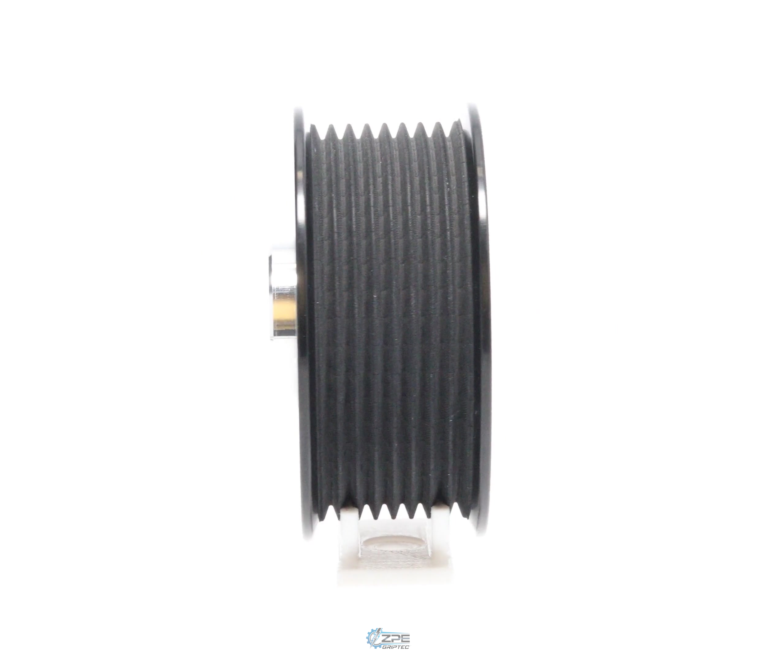 3.125" 8 Rib ZPE GripTec® 2pc Vortech YSi/JT/V3 L3 Black Pulley & Hub Kit