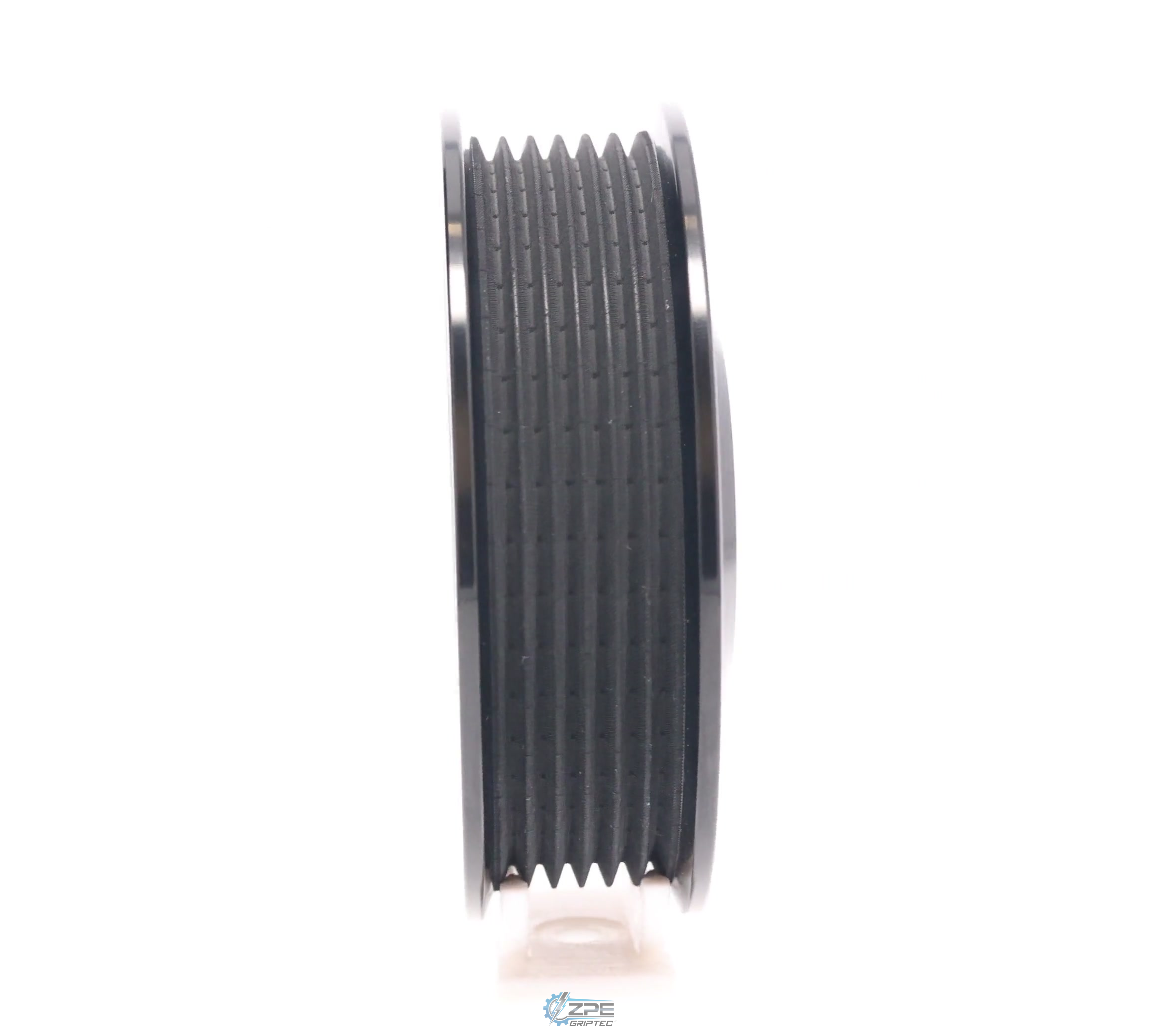 3.85" 6 Rib ZPE GripTec® Whipple Standard L3 Black Pulley