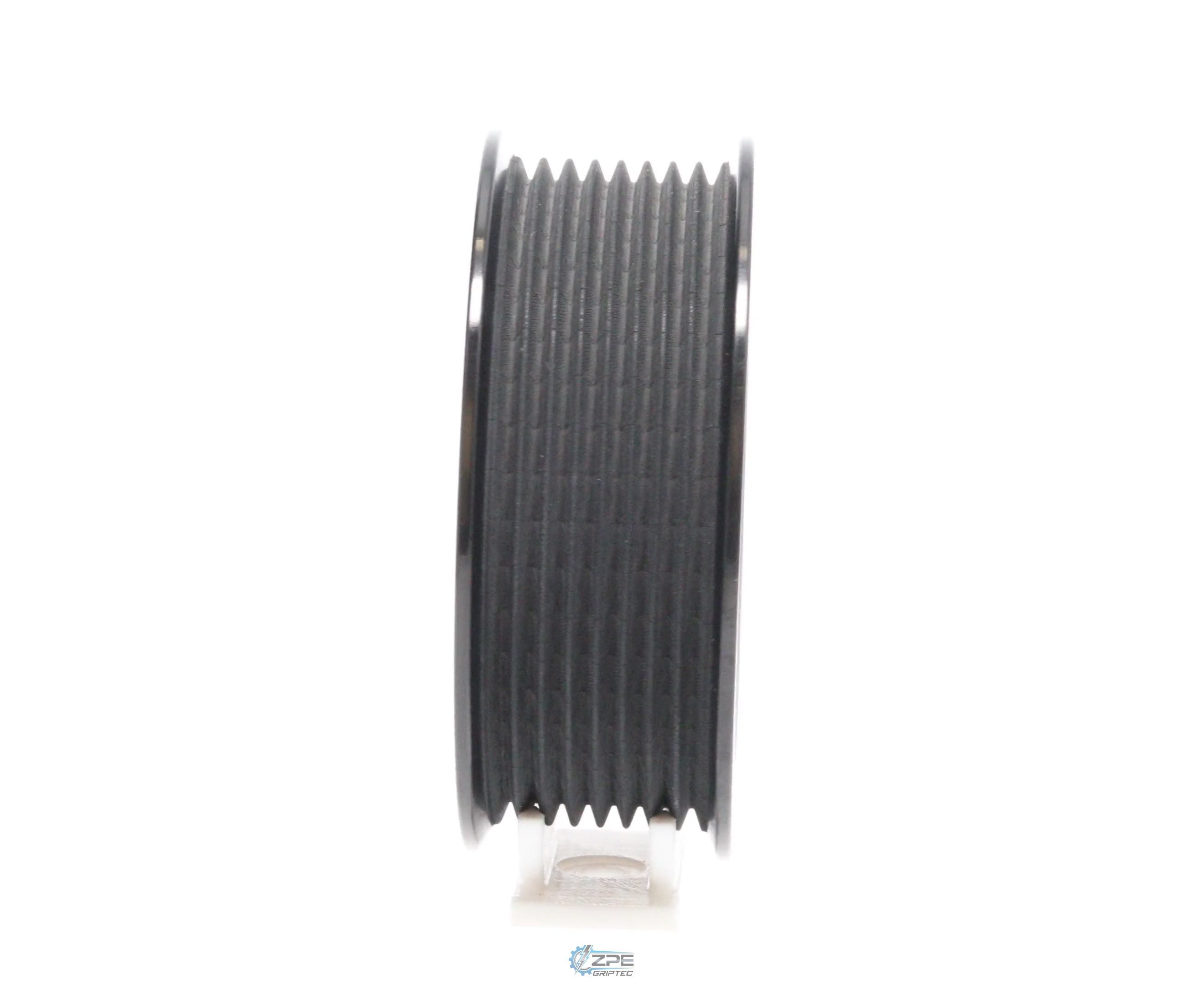 3.625" 8 Rib ZPE GripTec® 2pc Vortech YSi/JT/V3 L3 Black Pulley Only