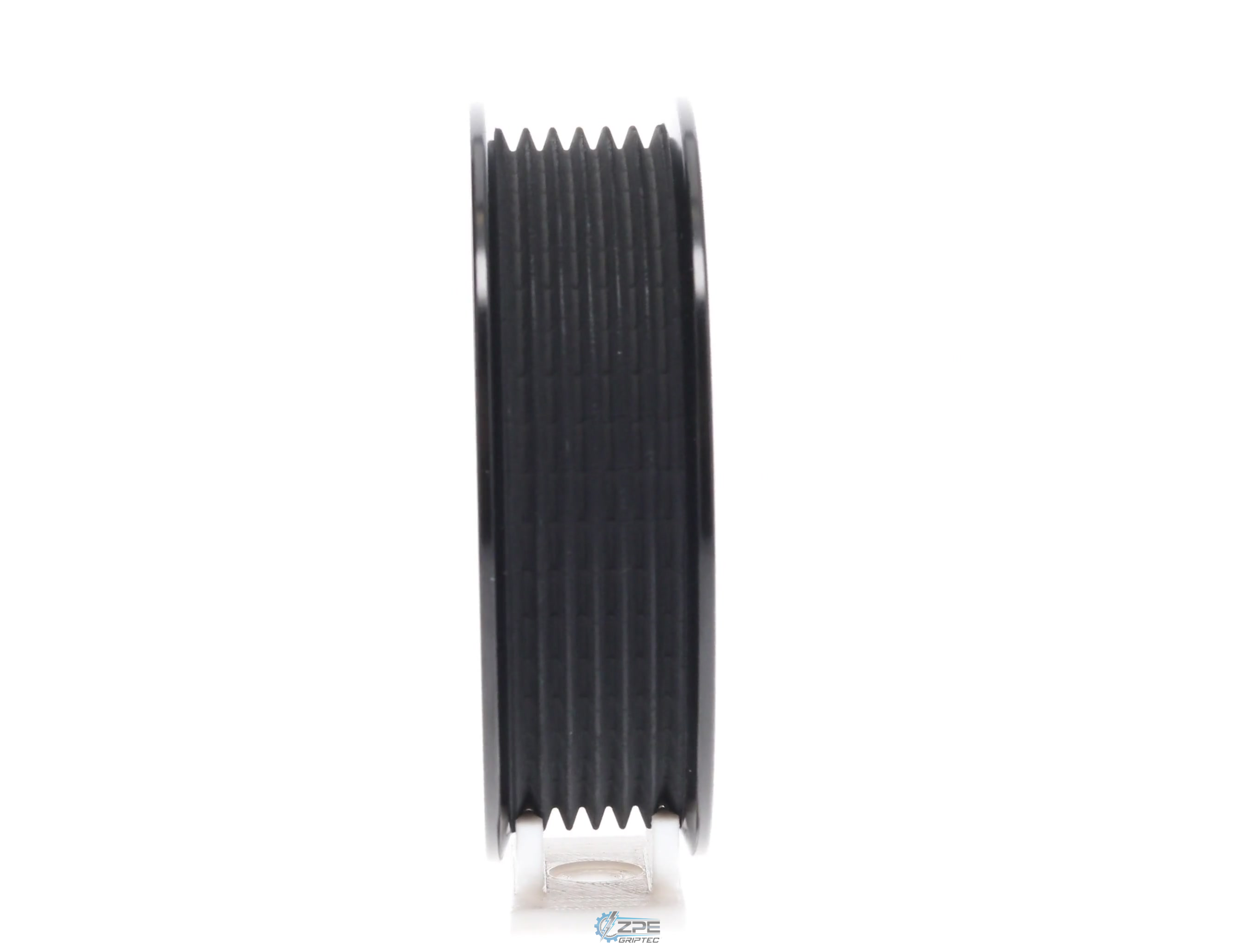 3.70" 6 Rib ZPE GripTec® 2pc Vortech YSi/JT/V3 L3 Black Pulley Only