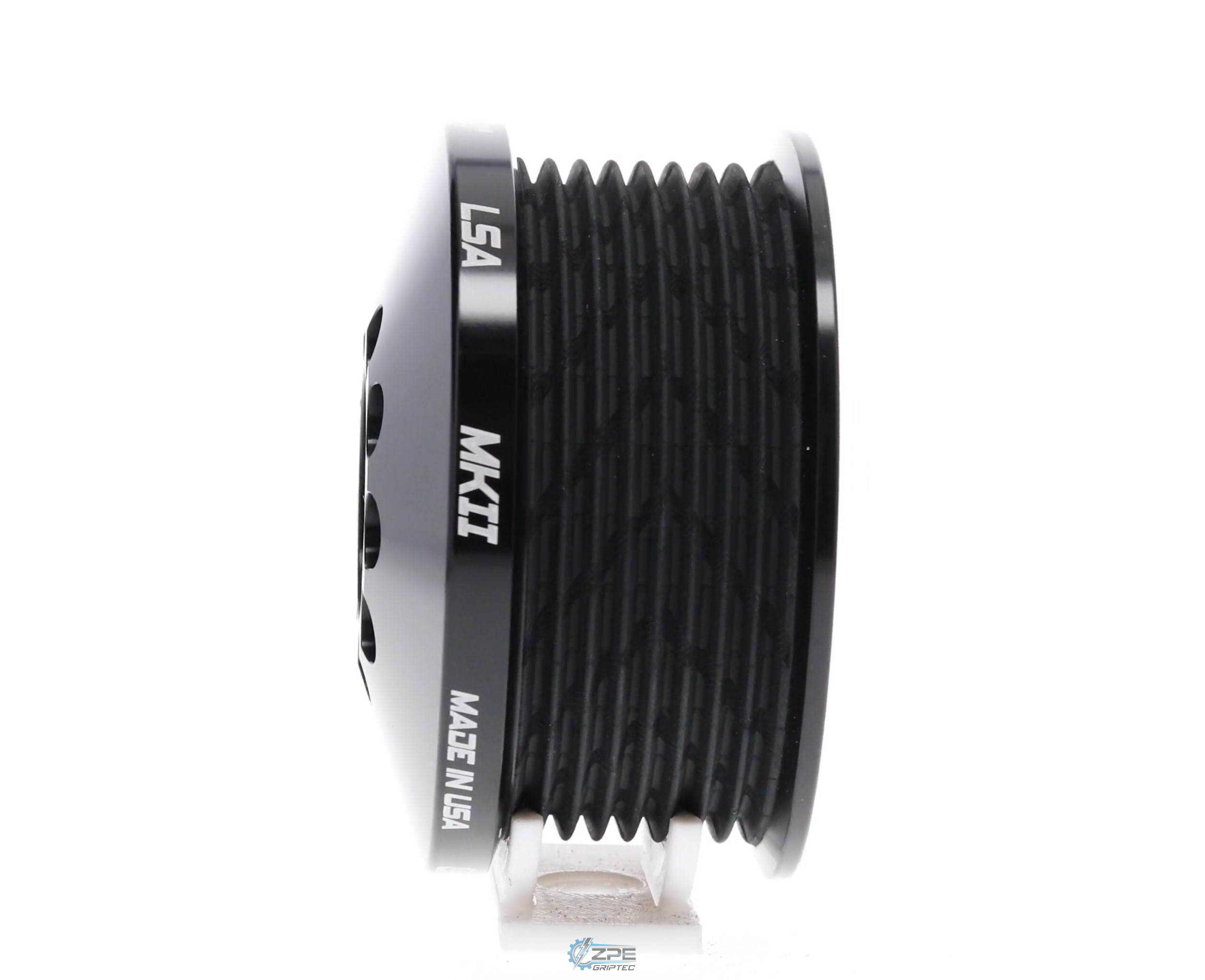3.10" 8 Rib ZPE GripTec® 2pc MKII LSA L2V Black Pulley Only