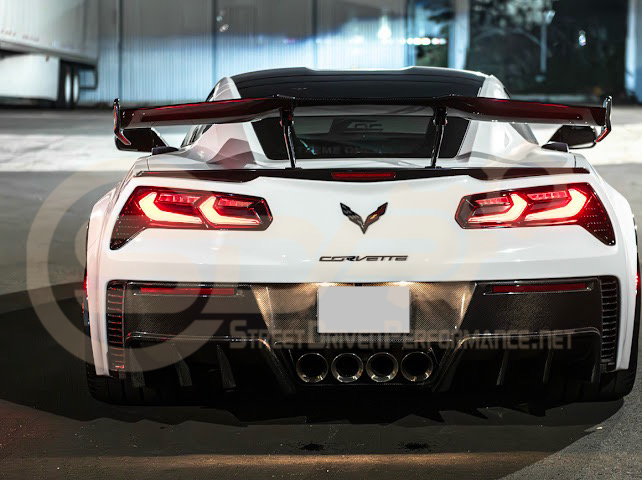 2014-2019 CORVETTE C7 SMOKE / CLEAR LENS REAR TAILLIGHT
