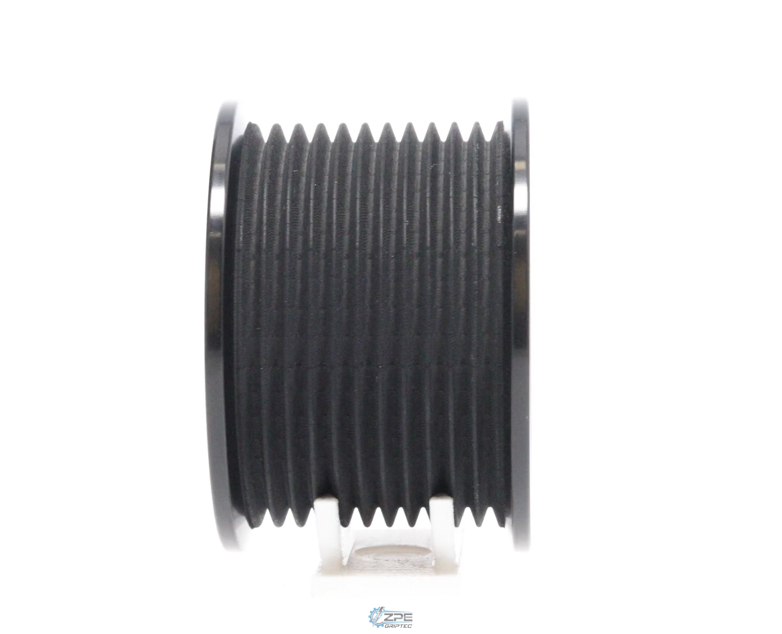 2.55" 11 Rib ZPE GripTec® 2pc Edelbrock TVS L3 Black Pulley Only